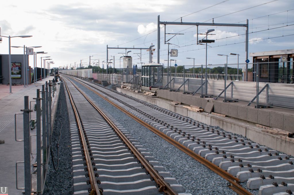 Utrecht, station Terwijde, nieuwe sporen